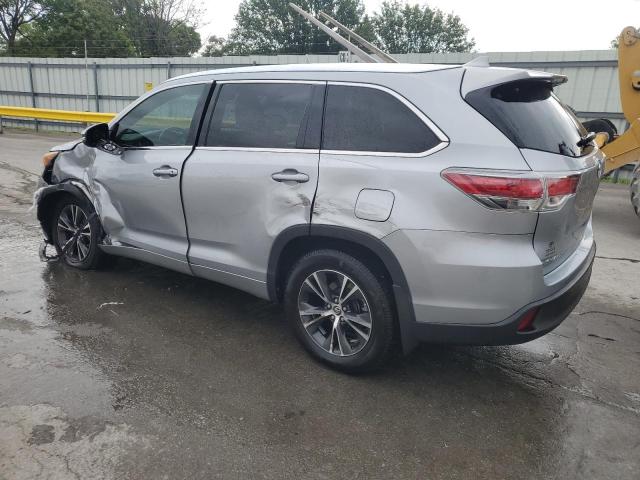  TOYOTA HIGHLANDER 2016 Srebrny