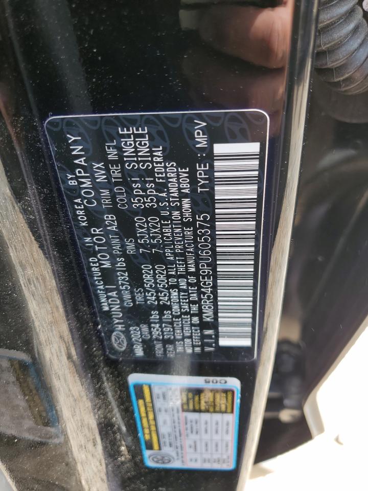 2023 Hyundai Palisade Limited VIN: KM8R54GE9PU605375 Lot: 61980545