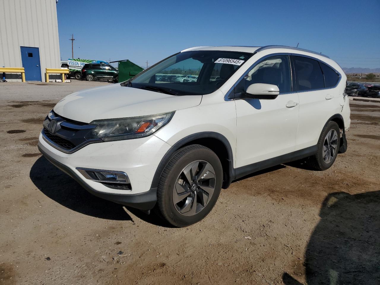 2015 Honda Cr-V Touring zu verkaufen in Tucson, AZ - Rear End