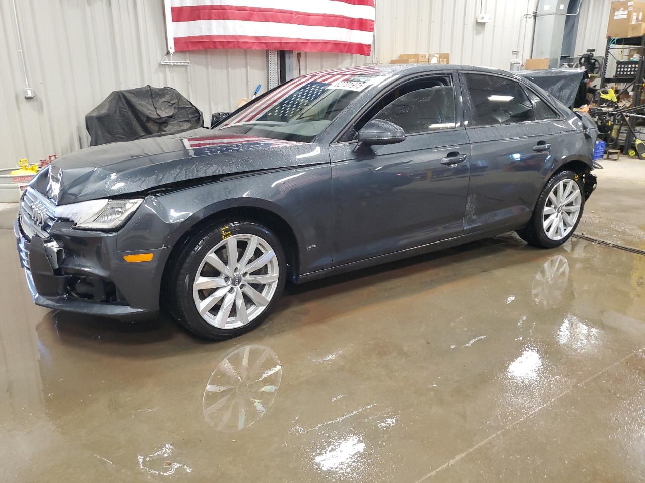 2017 Audi A4 Ultra Premium charcoal null gas WAUGMAF43HN037316 photo #1