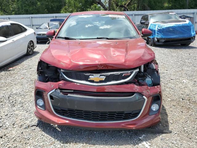  CHEVROLET SONIC 2018 Красный