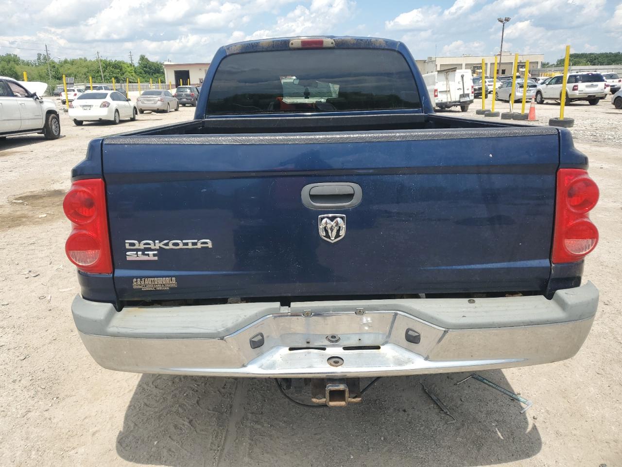 2006 Dodge Dakota Quad Slt VIN: 1D7HW48KX6S514908 Lot: 61878055