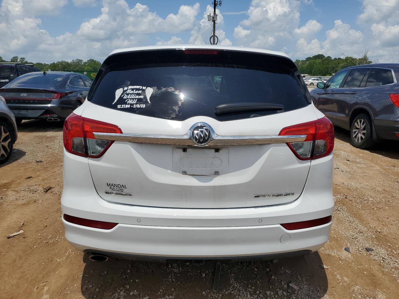 2017 Buick Envision Preferred VIN: LRBFXASA4HD117116 Lot: 60982955