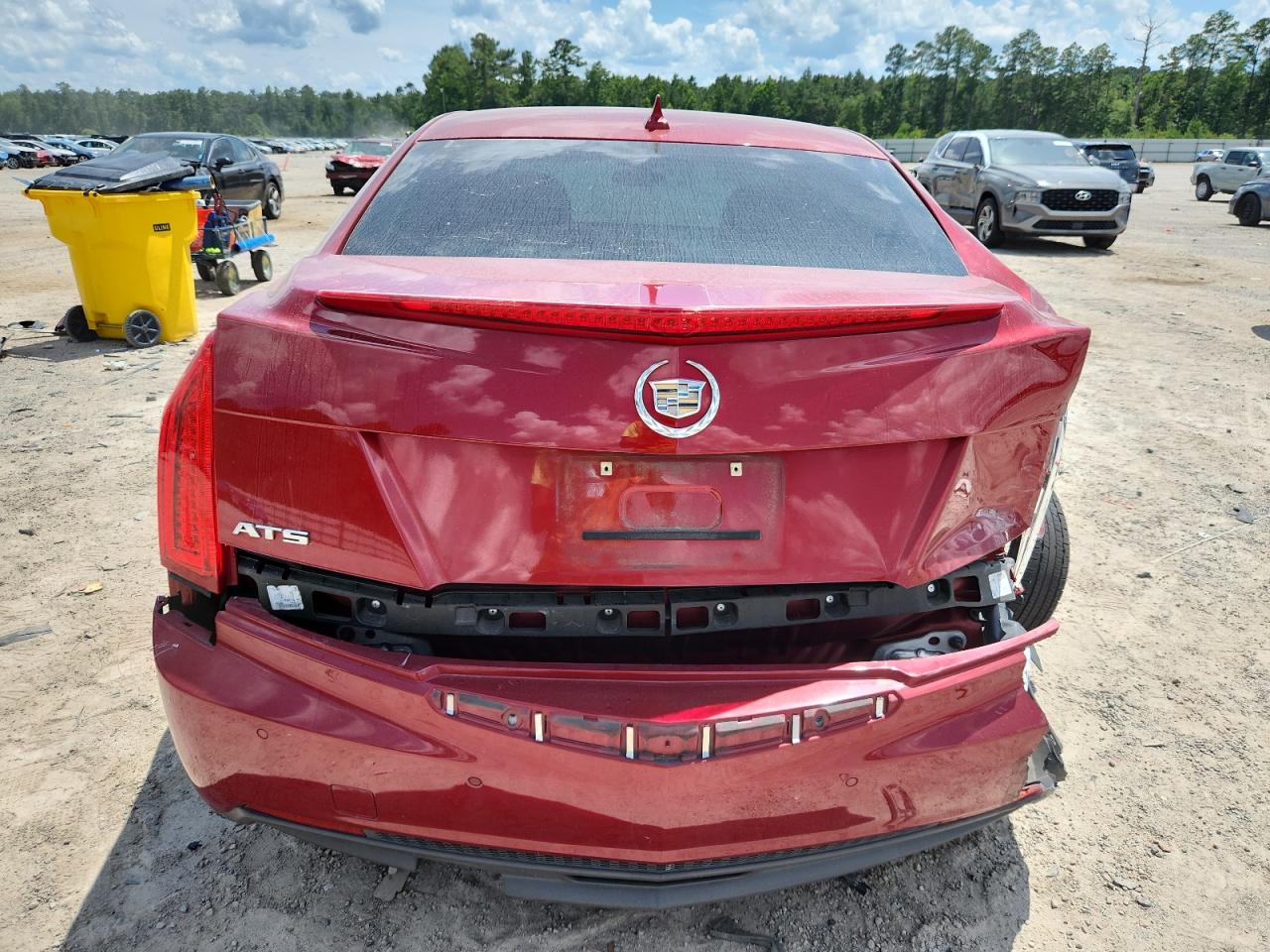2014 Cadillac Ats Luxury VIN: 1G6AB5RA3E0154347 Lot: 61403715