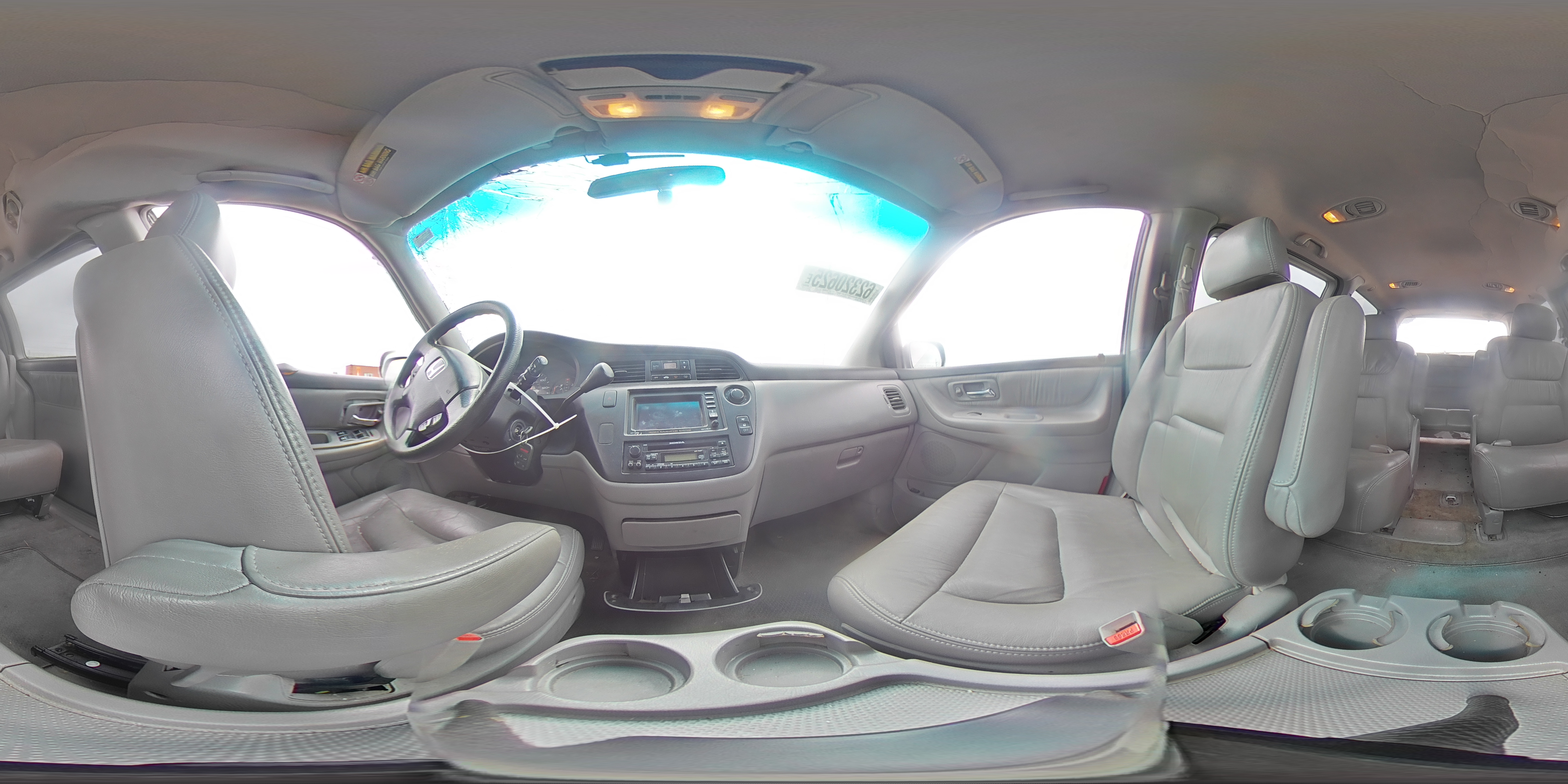2002 Honda Odyssey Exl VIN: 5FNRL18762B025950 Lot: 62320625