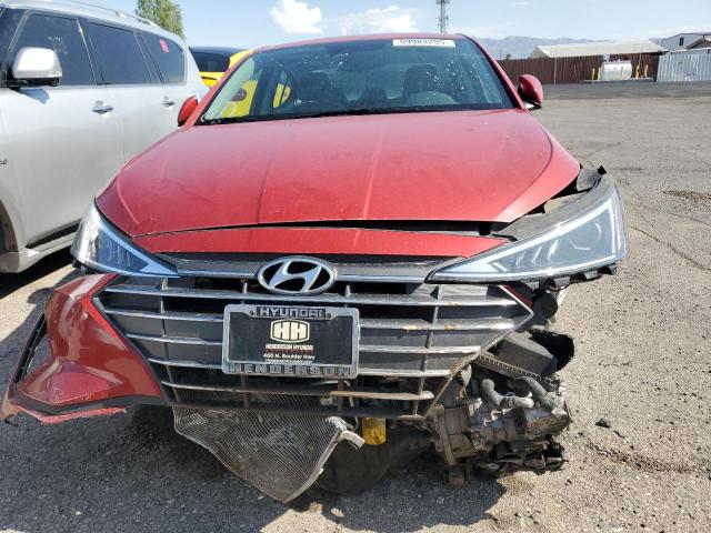  HYUNDAI ELANTRA 2020 Czerwony