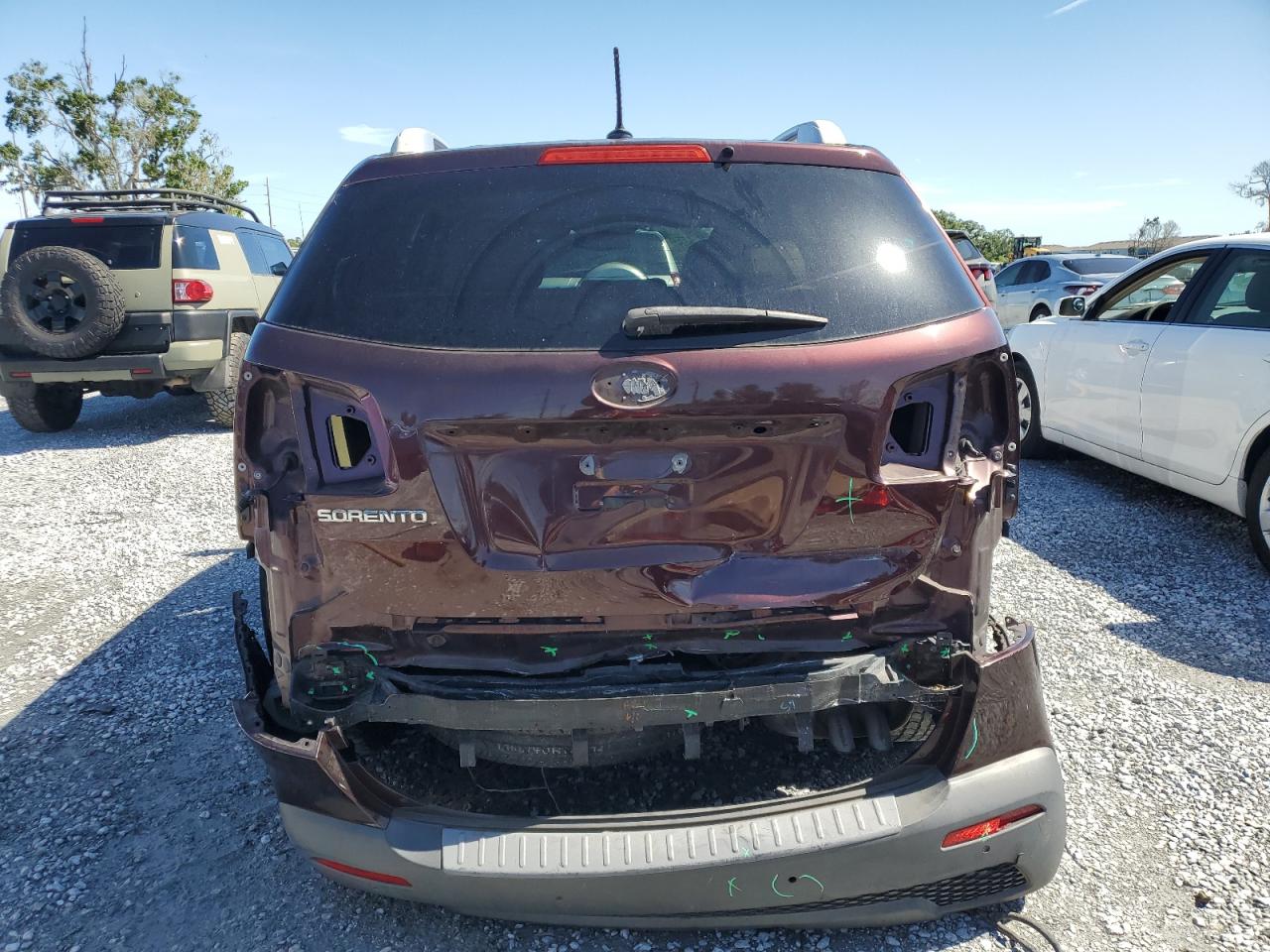 2013 Kia Sorento Lx VIN: 5XYKTDA21DG340393 Lot: 60150125