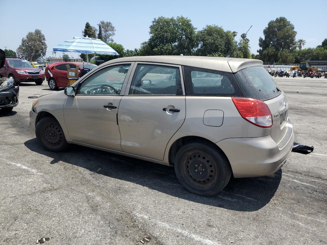 2003 Toyota Corolla Matrix Xr gold null gas 2T1KR32E73C141389 photo #3