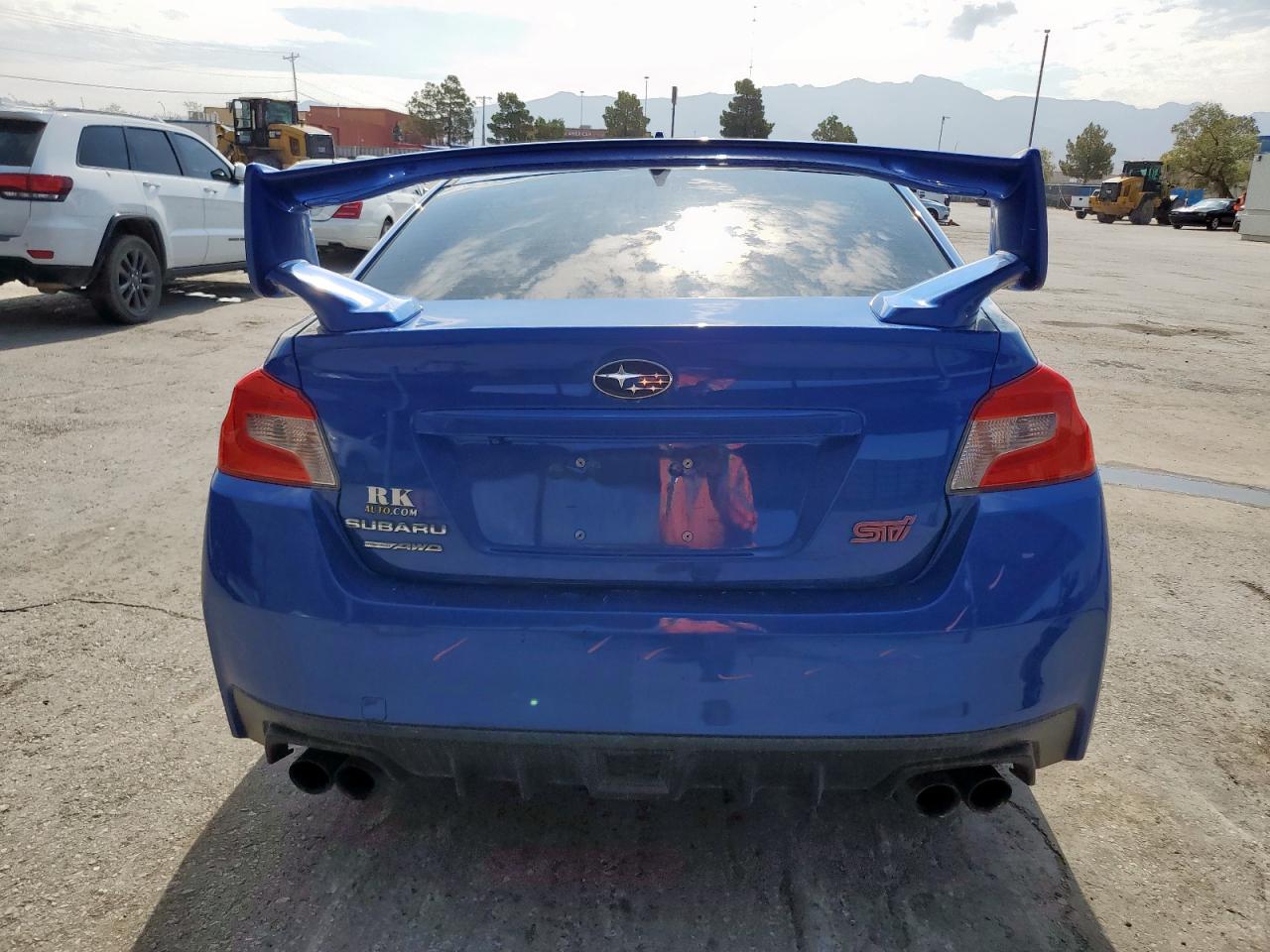 2019 Subaru Wrx Sti Limited VIN: JF1VA2Y64K9820285 Lot: 59686235