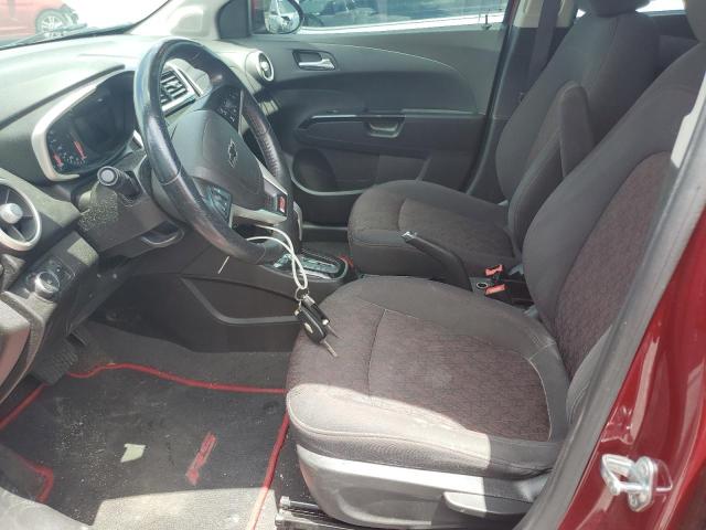  CHEVROLET SONIC 2019 Бургунди