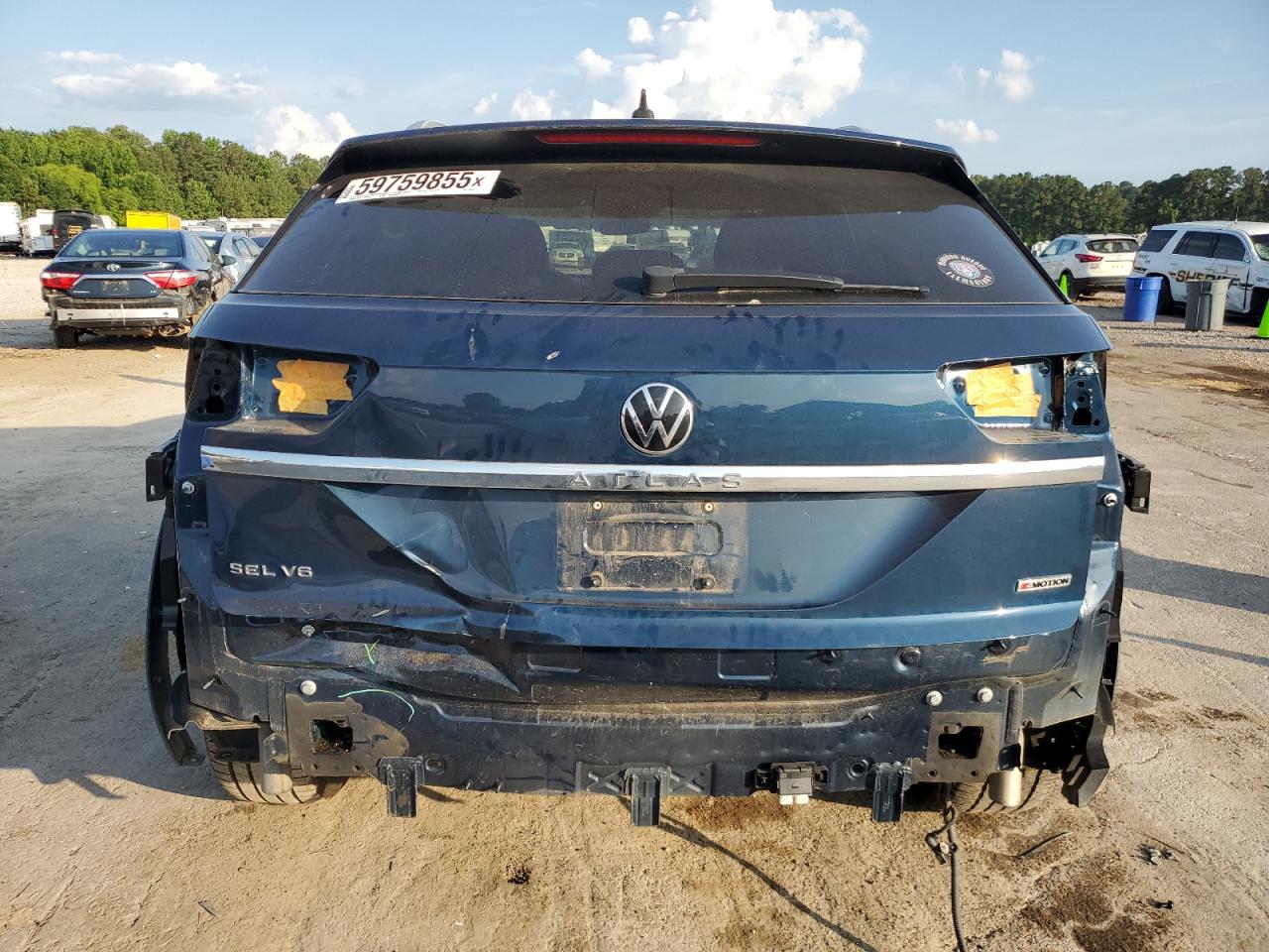 2021 Volkswagen Atlas Cross Sport Sel Premium VIN: 1V2TE2CA0MC208557 Lot: 59759855