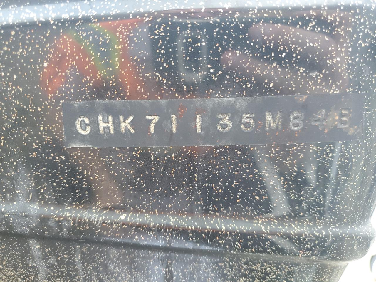 CHECKMATE BOATS INC CHK71135M8 1984 VIN CHK71135M84B zdjęcie 10