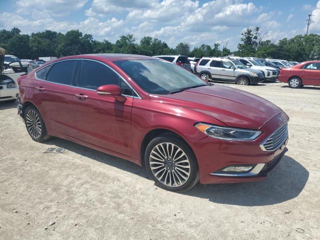  FORD FUSION 2017 Red