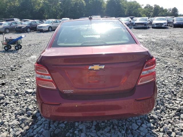  CHEVROLET SONIC 2019 Красный