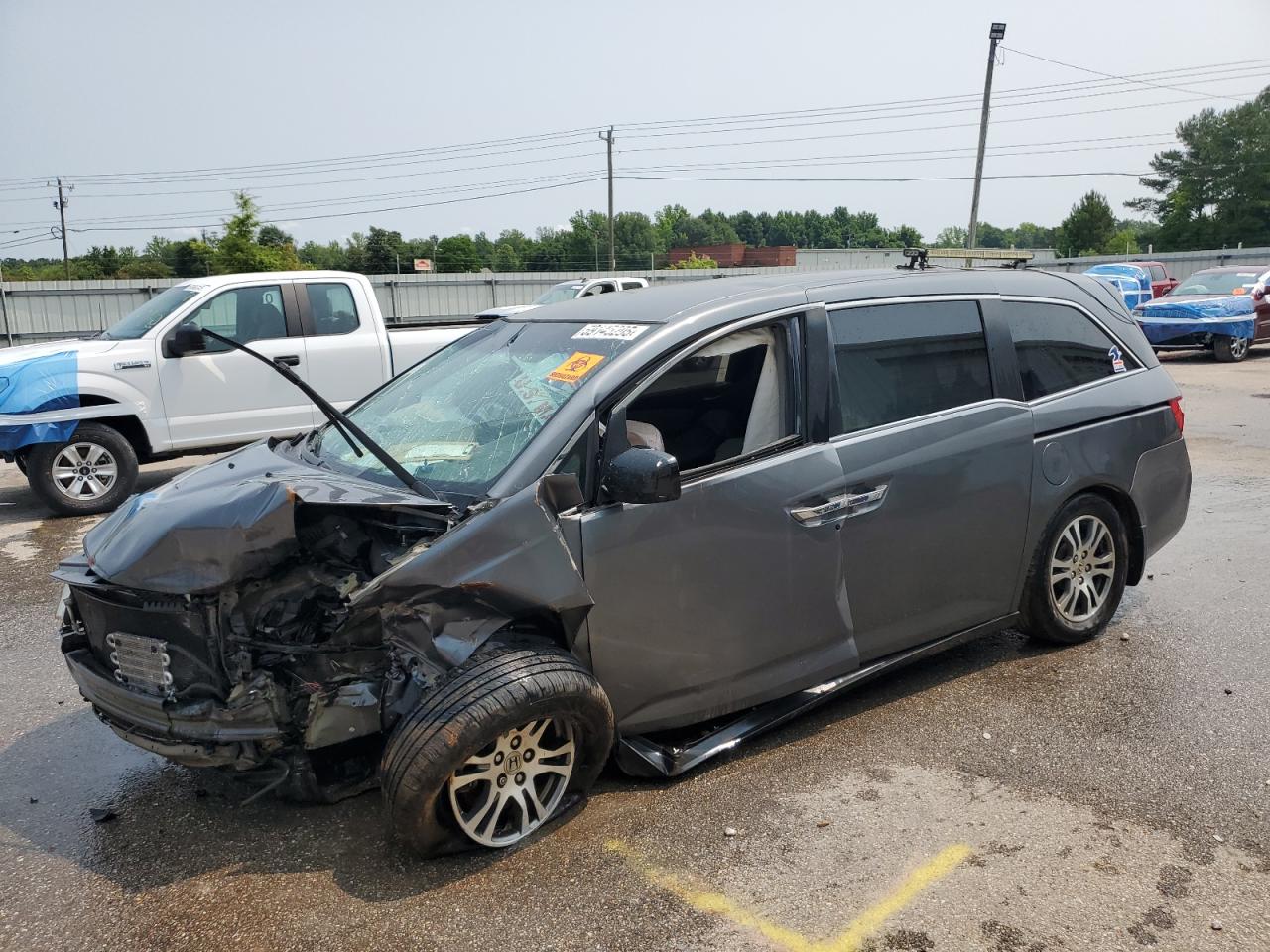 2011 Honda Odyssey Ex en Venta en Montgomery, AL - Front End