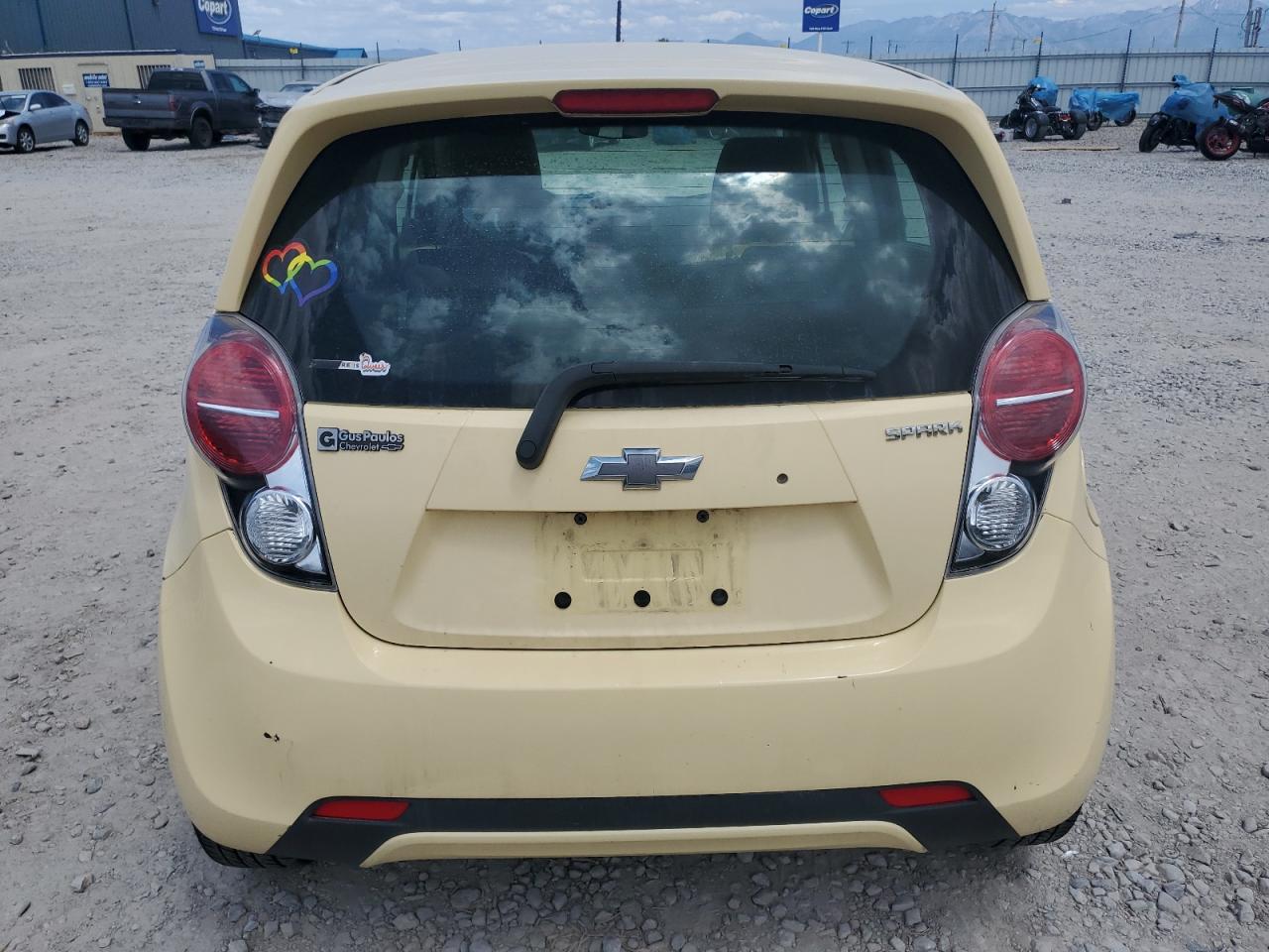 2013 Chevrolet Spark 1Lt VIN: KL8CD6S92DC616778 Lot: 62594675