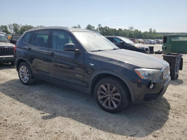  BMW X3 2017 Черный