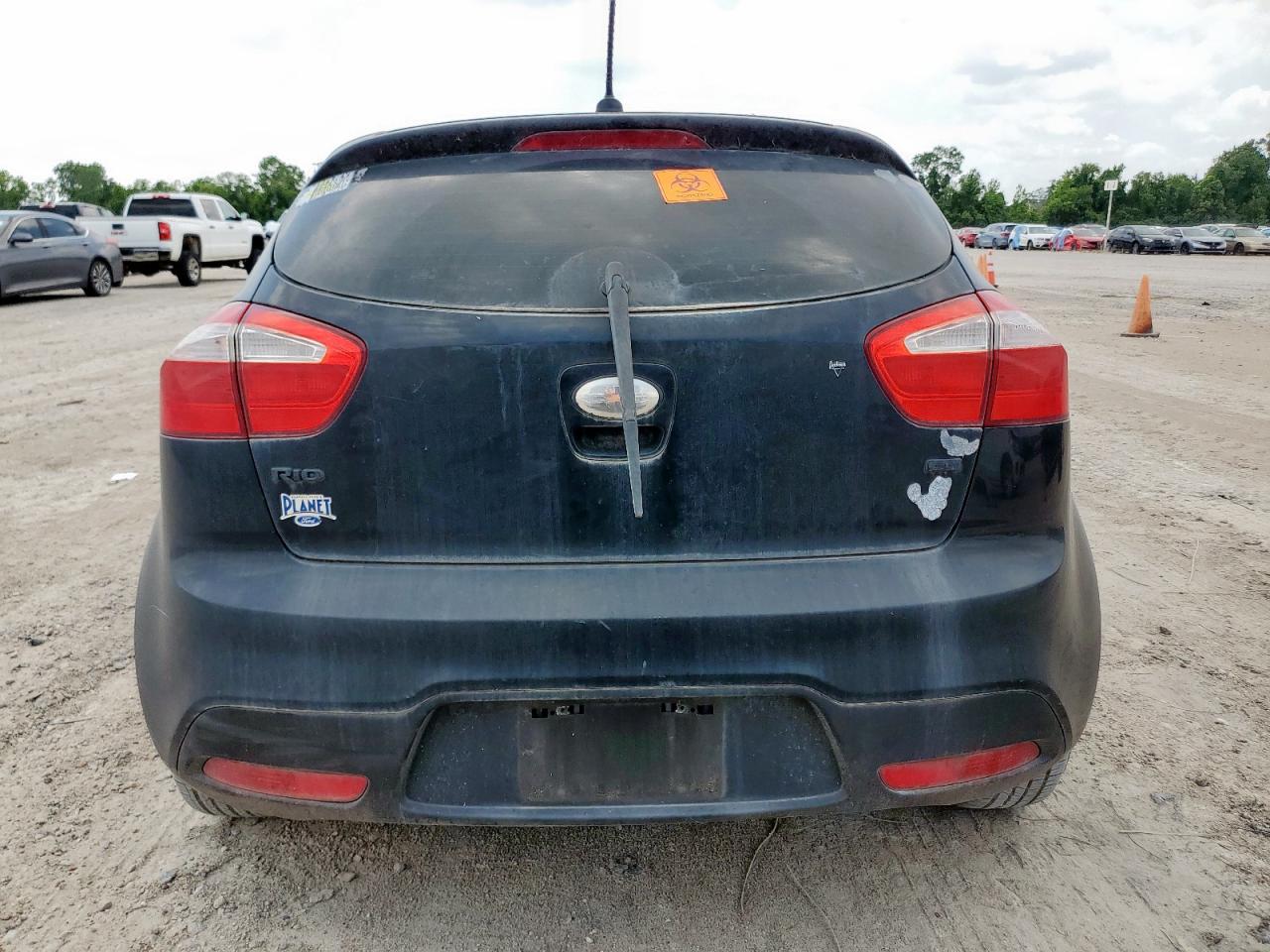 2013 Kia Rio Lx VIN: KNADM5A37D6189337 Lot: 59535975