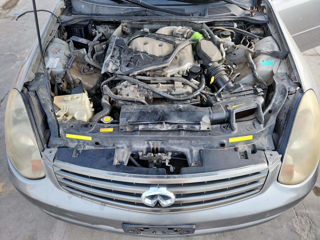 2005 Infiniti G35 VIN: JNKCV51F55M302736 Lot: 62109345