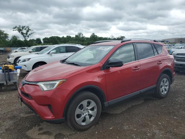  TOYOTA RAV4 2017 Красный