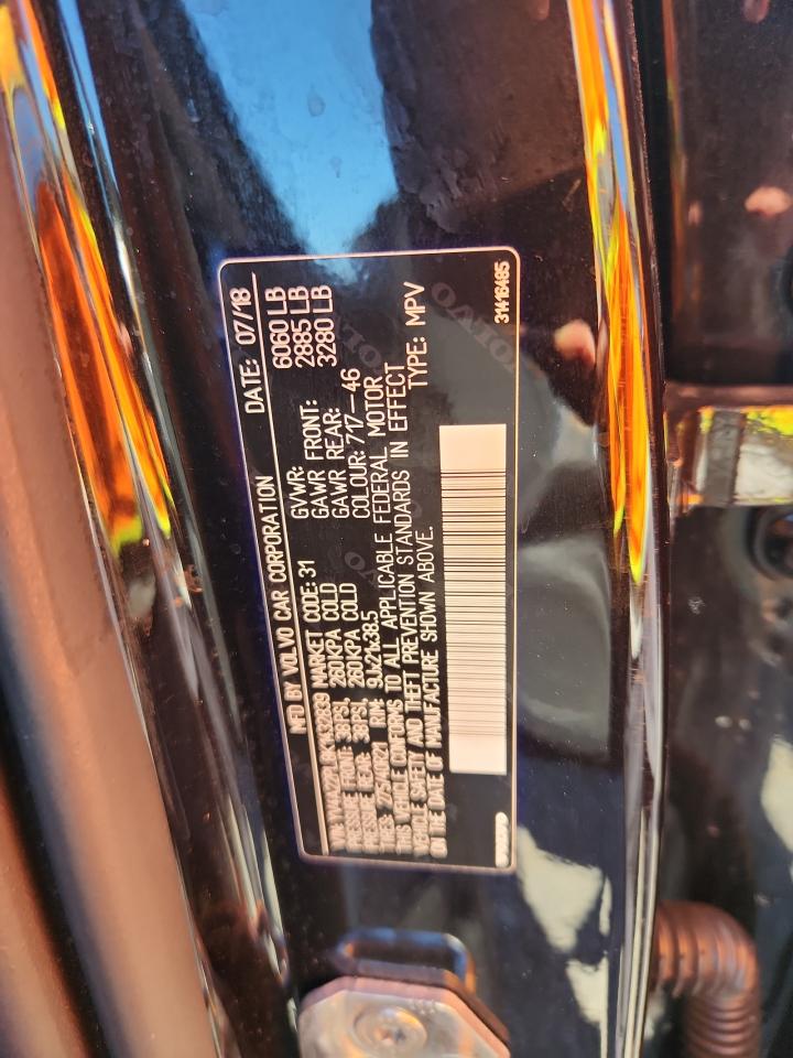 2019 Volvo Xc90 T6 Inscription VIN: YV4A22PL8K1432839 Lot: 62790295