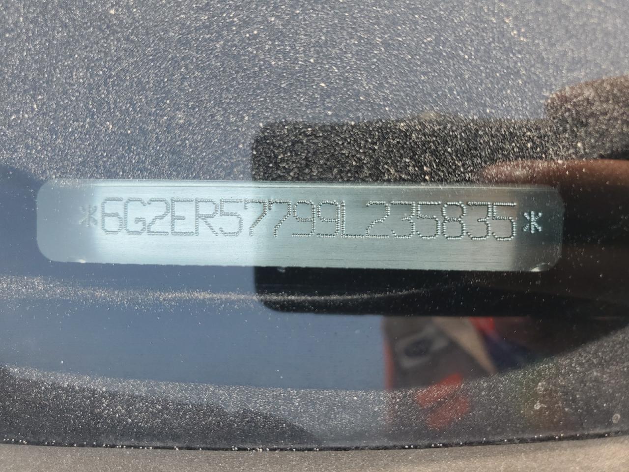 2009 Pontiac G8 VIN: 6G2ER57799L235835 Lot: 59851565