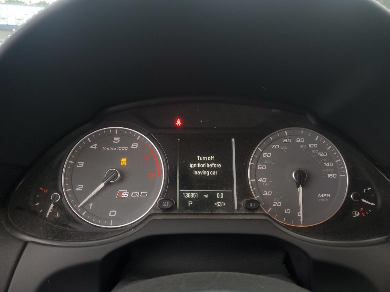 2015 Audi Sq5 Premium Plus VIN: WA1CGAFP4FA033812 Lot: 61948645