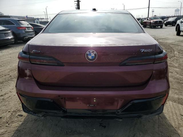  BMW 760 XI 2023 Burgundy