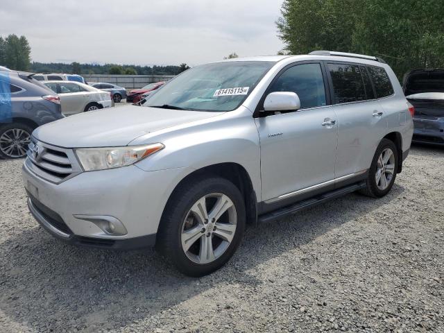  TOYOTA HIGHLANDER 2013 Srebrny