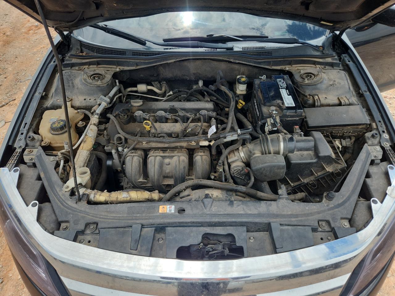 2012 Ford Fusion Sel VIN: 3FAHP0JA1CR220487 Lot: 62906695