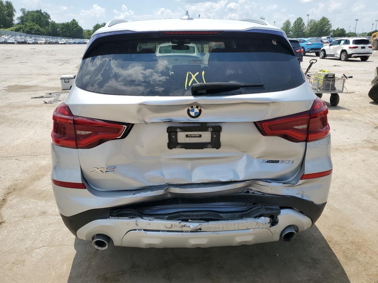2020 BMW X3 xDrive30I VIN: 5UXTY5C02L9D03412 Lot: 61914465