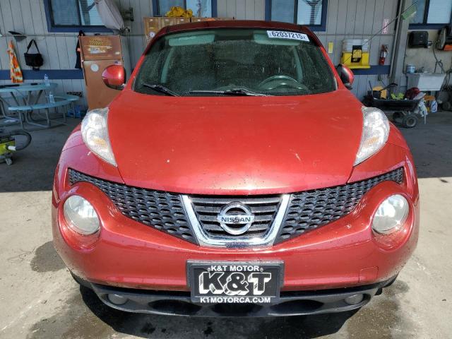  NISSAN JUKE 2012 Червоний