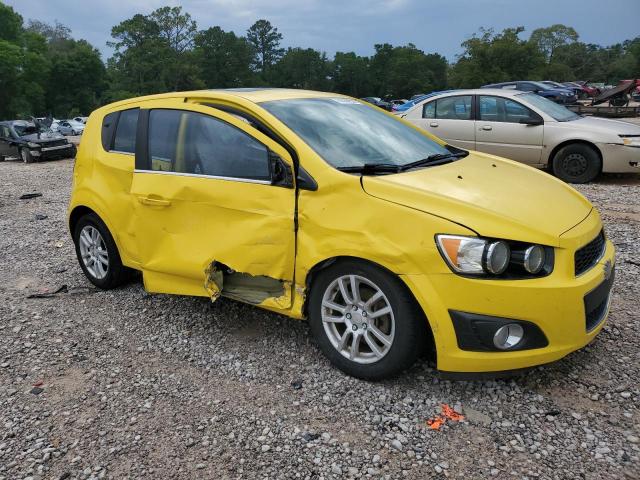  CHEVROLET SONIC 2016 Żółty