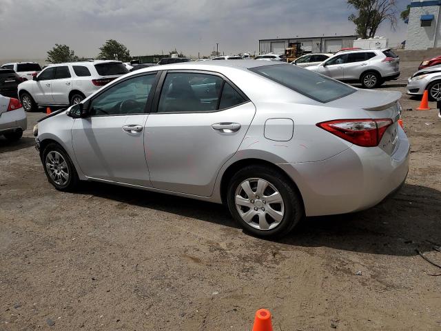  TOYOTA COROLLA 2016 Серый