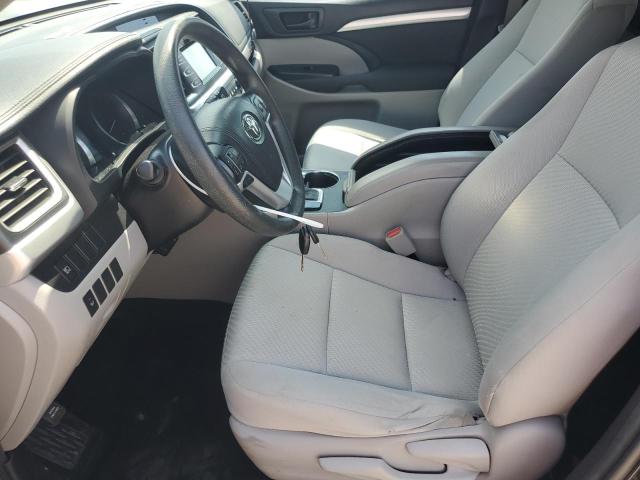  TOYOTA HIGHLANDER 2018 Черный