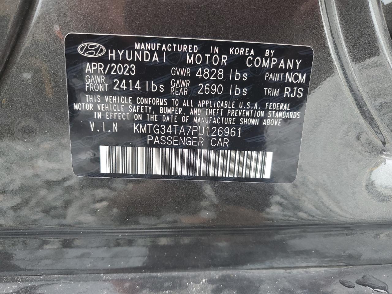 2023 Genesis G70 Base VIN: KMTG34TA7PU126961 Lot: 62842945