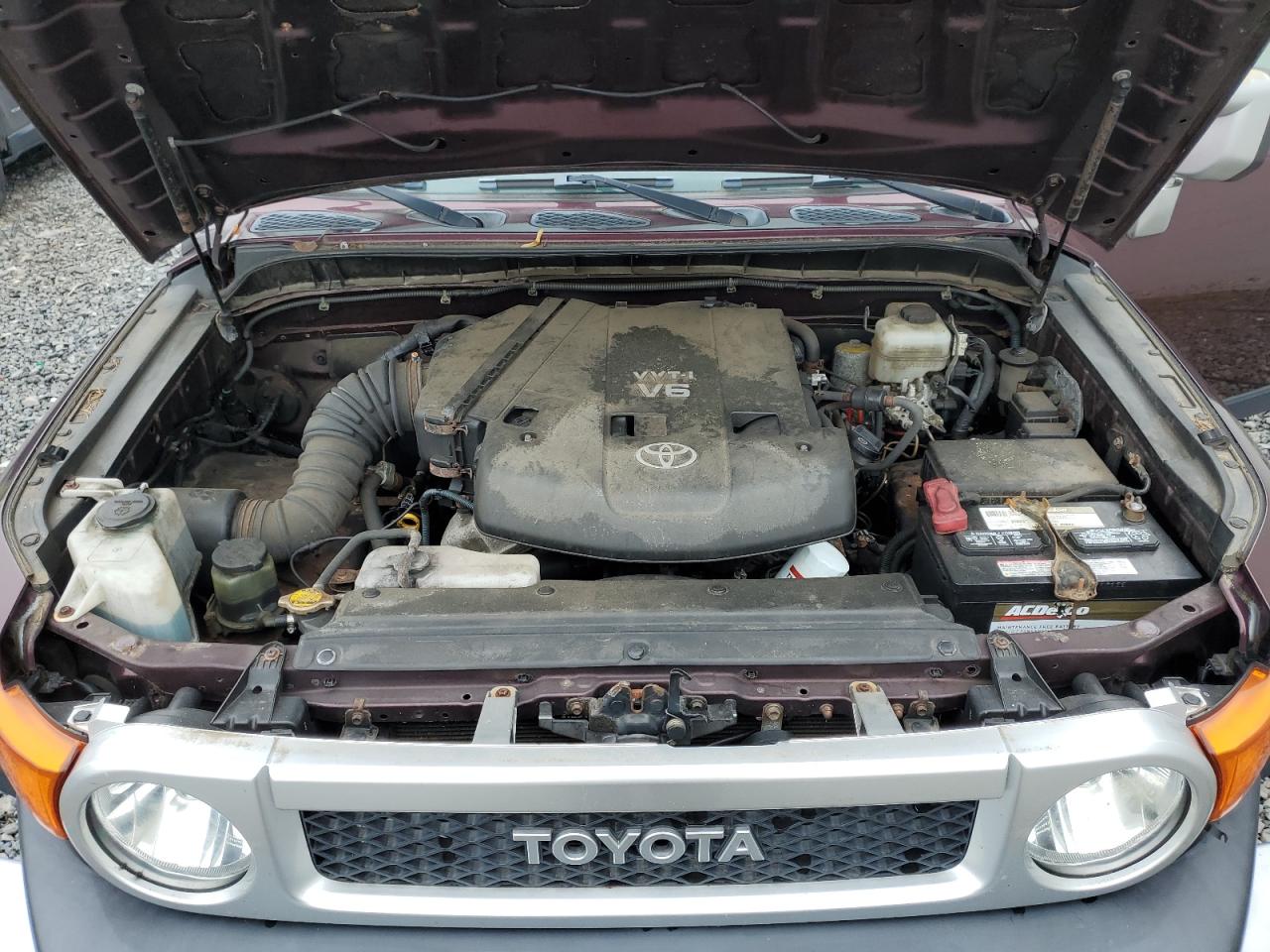 2007 Toyota Fj Cruiser VIN: JTEBU11F970017214 Lot: 60708455