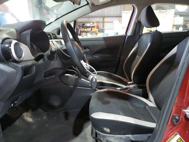  NISSAN VERSA 2022 Czerwony