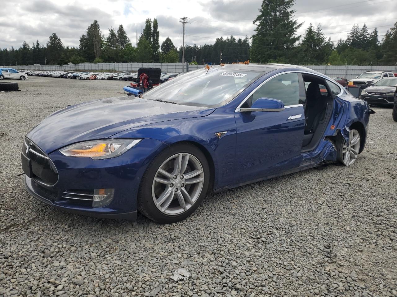 2015 Tesla Model S for Sale in Graham, WA - Side