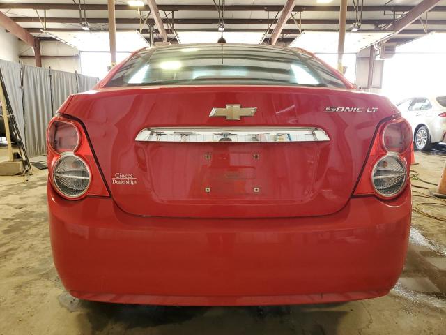  CHEVROLET SONIC 2016 Красный