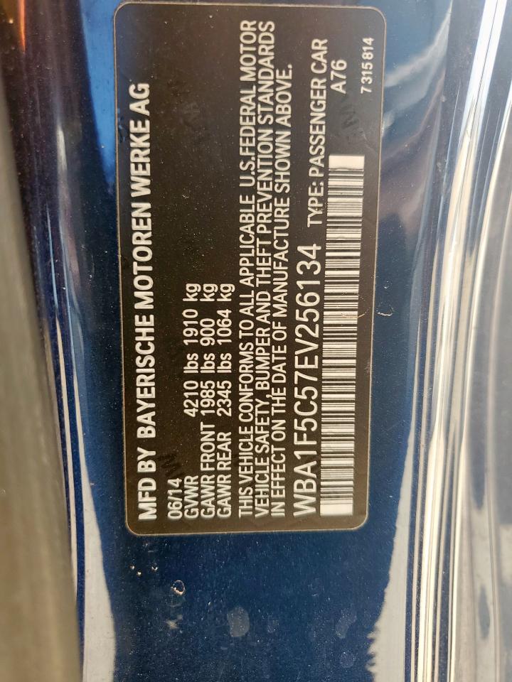 2014 BMW 228 I VIN: WBA1F5C57EV256134 Lot: 62600815