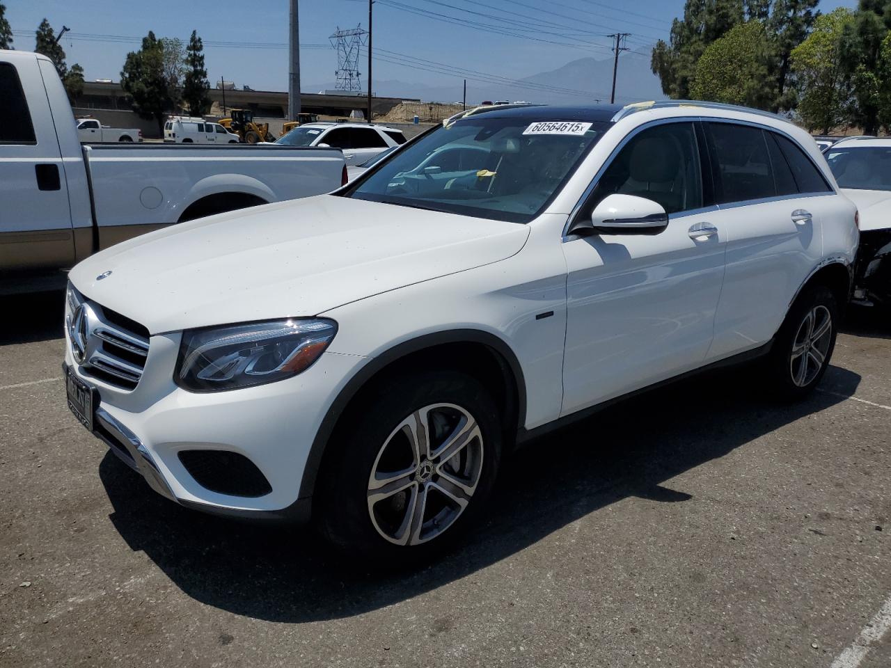 2019 Mercedes-Benz Glc 350E na sprzedaż w Rancho Cucamonga, CA - Rear End