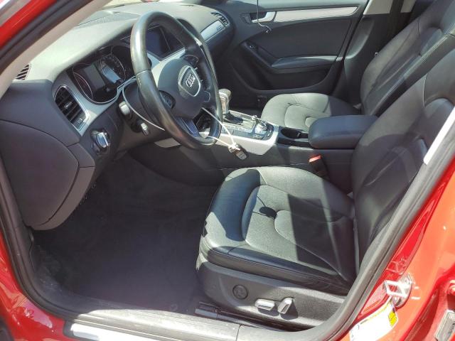  AUDI A4 2015 Czerwony
