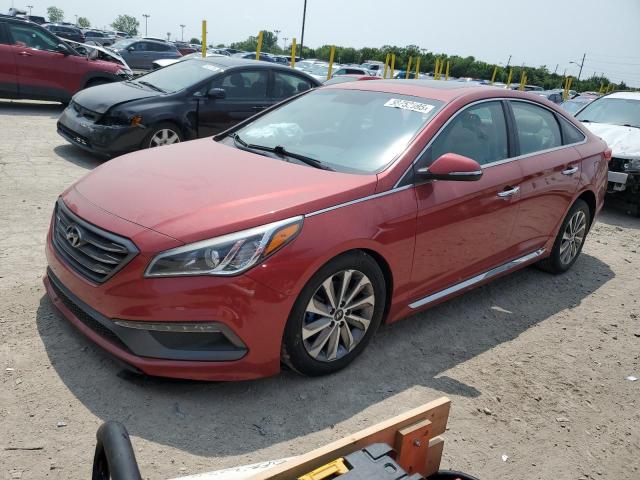  HYUNDAI SONATA 2017 Красный