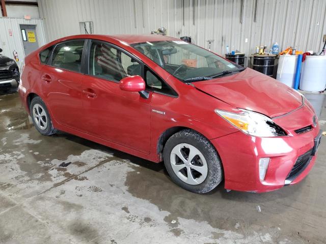  TOYOTA PRIUS 2014 Красный