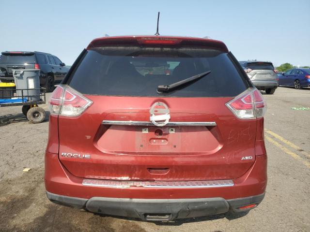  NISSAN ROGUE 2016 Червоний