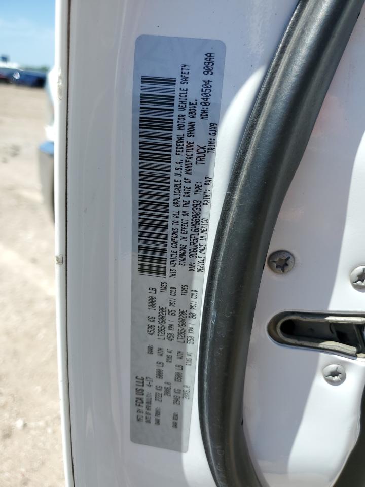 2017 Ram 2500 Laramie VIN: 3C6UR5FL6HG680393 Lot: 62330005