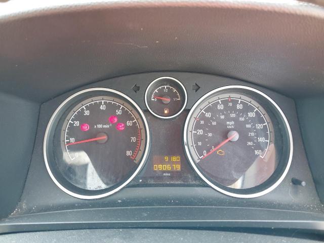 2012 VAUXHALL ZAFIRA 1.8I DESIGN 5DR