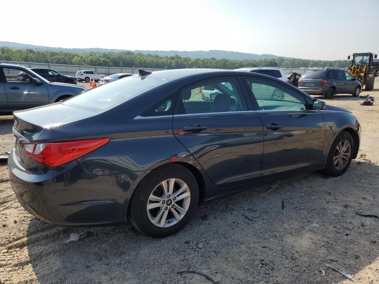 2013 Hyundai Sonata Gls blue sedan gas 5NPEB4AC9DH800112 photo #4