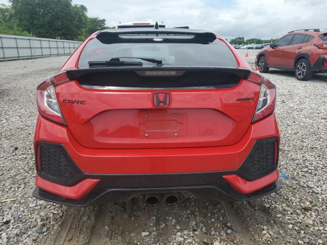  HONDA CIVIC 2017 Czerwony